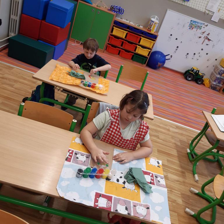 Ztracená rukavička v přípravné třídě, 17. 2. 2023
