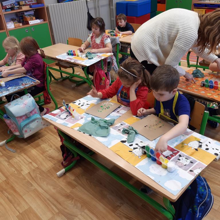 Ztracená rukavička v přípravné třídě, 17. 2. 2023