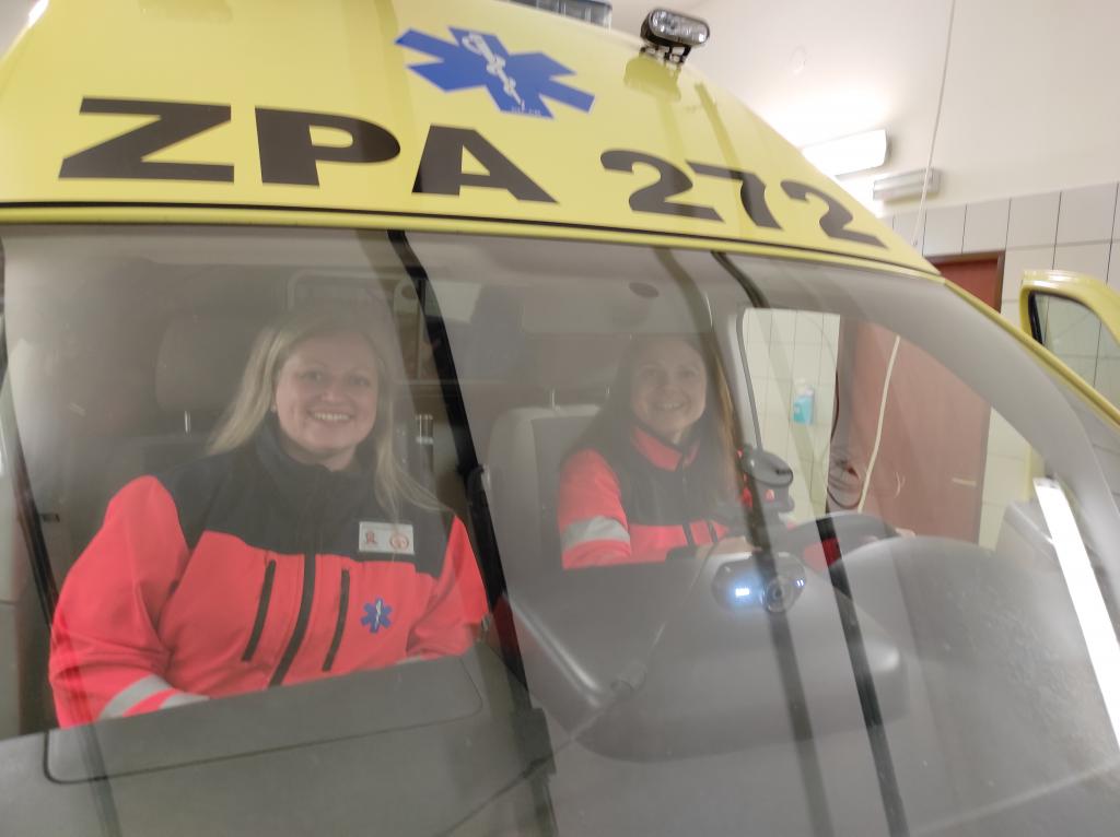 Exkurze na základnu Zdravotnické záchranné služby ve Skutči, 14. 3. 2023