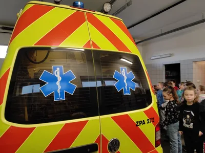 Exkurze na základnu Zdravotnické záchranné služby ve Skutči, 14. 3. 2023