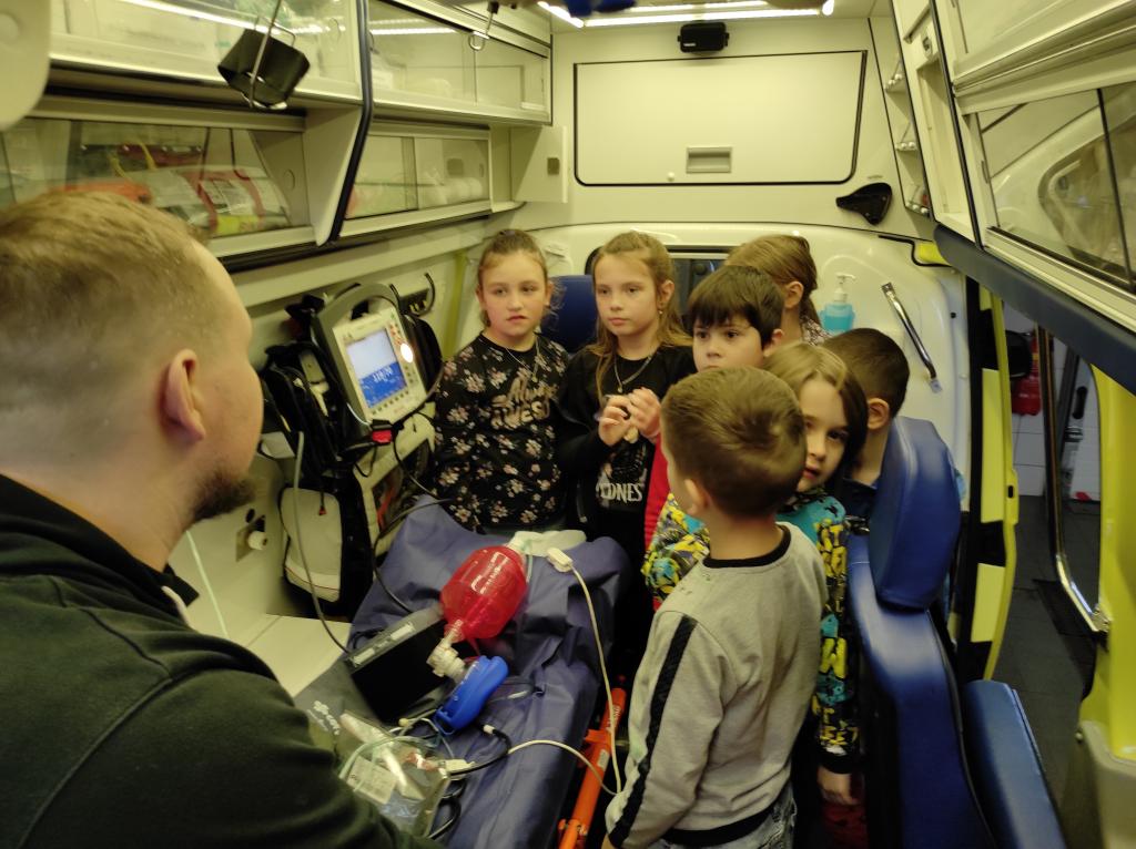 Exkurze na základnu Zdravotnické záchranné služby ve Skutči, 14. 3. 2023