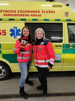 Exkurze na základnu Zdravotnické záchranné služby ve Skutči, 14. 3. 2023