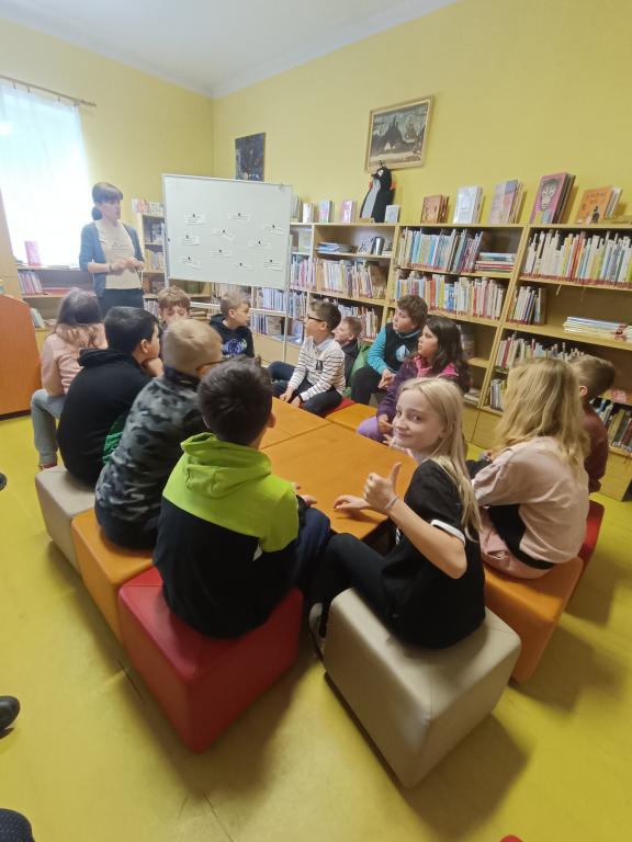 Návštěva knihovny, 31. 3. 2023