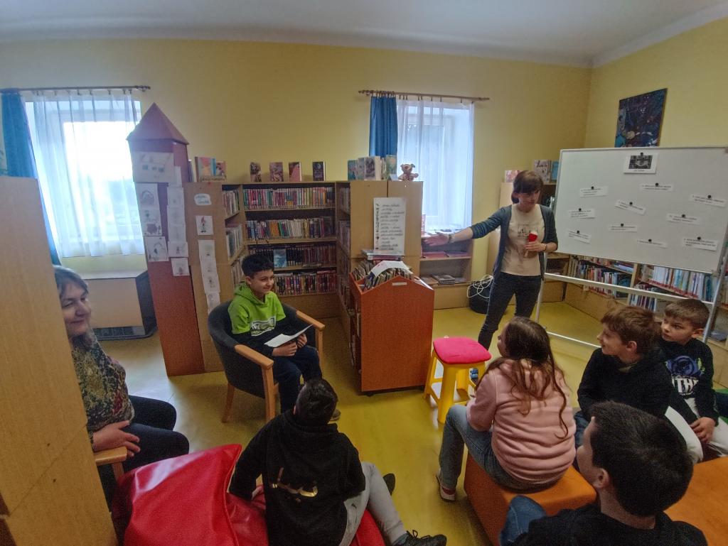 Návštěva knihovny, 31. 3. 2023