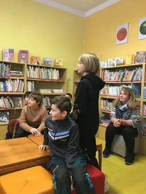 Návštěva Městské knihovny, 28. 3. 2023