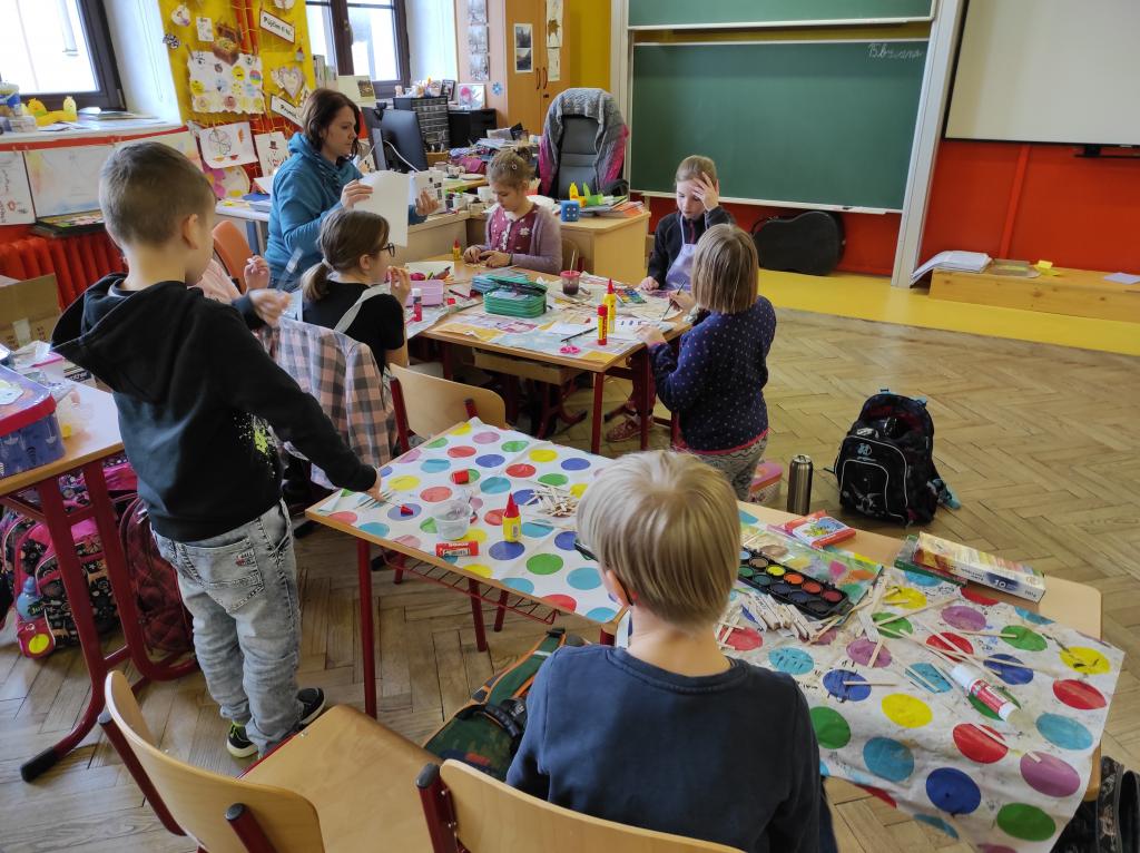 Vyrábíme na jarní výstavu, 15. 3. 2023