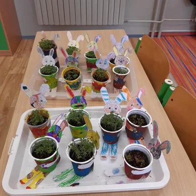 Výrobky přípravné třídy na velikonoční výstavu, 20. 3. 2023