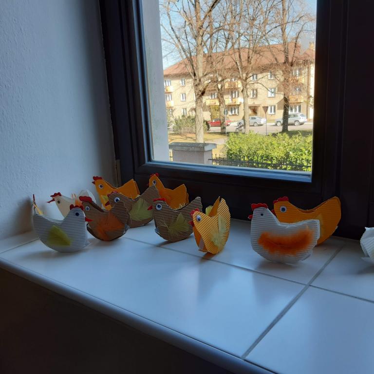 Výrobky přípravné třídy na velikonoční výstavu, 20. 3. 2023