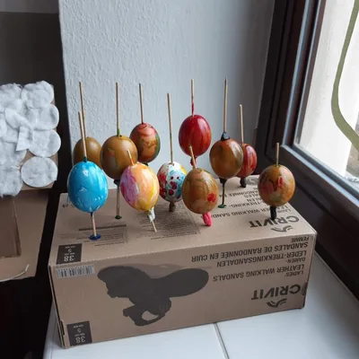 Zdobení vajíček v přípravné třídě, 27. 3. 2023