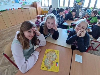 Náš svět - práce s mapou, kraje ČR, 25. 4. 2023