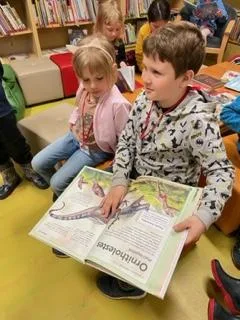 návštěva Městské knihovny, 24. 4. 2023