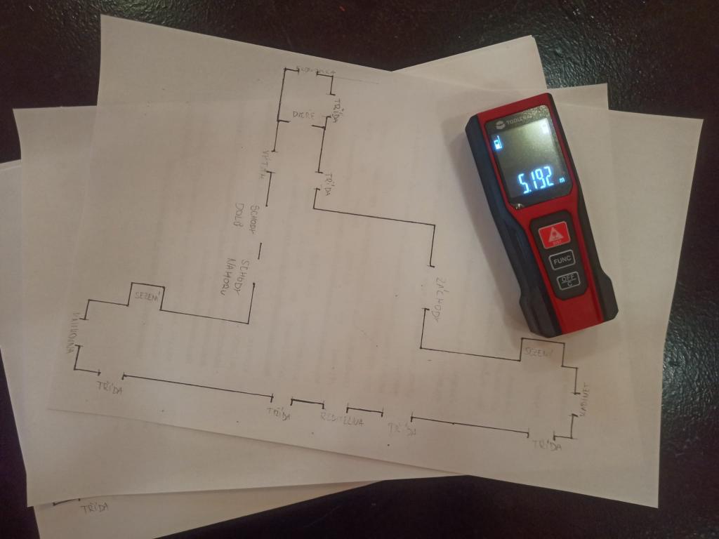 Práce s laserovým dálkoměrem - elektrohrátky, 4. 4. 2023