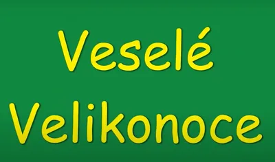 VESELÉ VELIKONOCE, 6. 4. 2023
