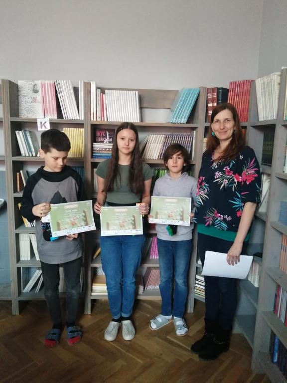 Vyhlášení - matematických soutěží Klokan, Pangea, Matýsek a olympiáda, 20. 4. 2023