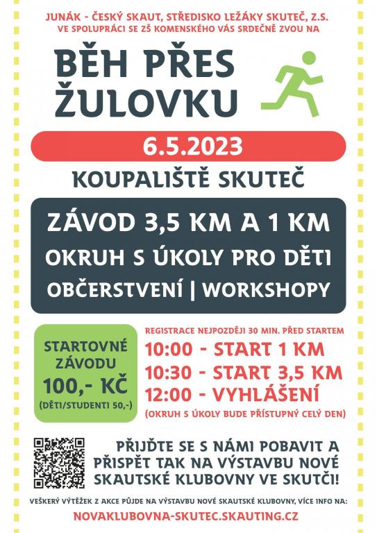 BĚH PŘES ŽULOVKU - POZOR ZMĚNA, 5. 5. 2023