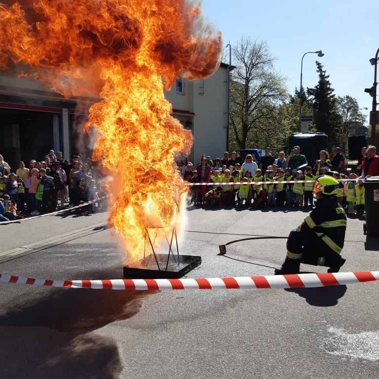 Den otevřených dveří na hasičské stanici v Chrudimi, 4. 5. 2023