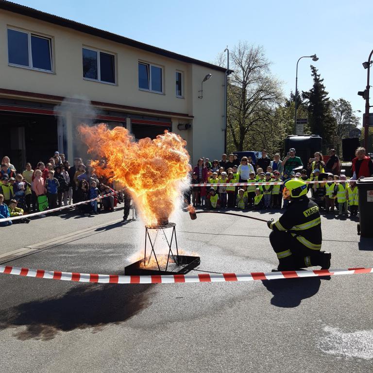 Den otevřených dveří na hasičské stanici v Chrudimi, 4. 5. 2023