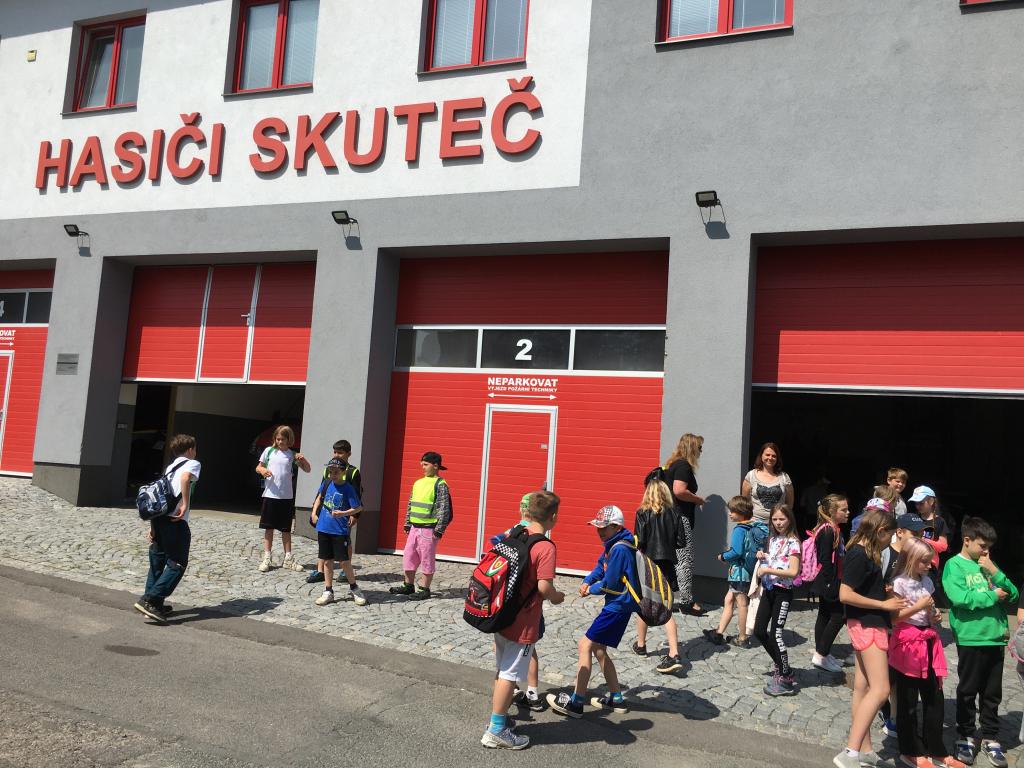 Exkurze - Hasiči Skuteč, 29. 5. 2023