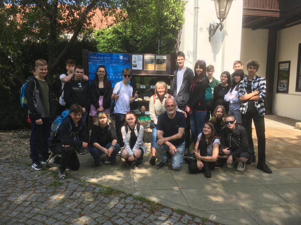 Geopark Železné hory - beseda  9. třídy s ředitelem  geoparku RNDr. Danilem Smutkem, 26. 5. 2023