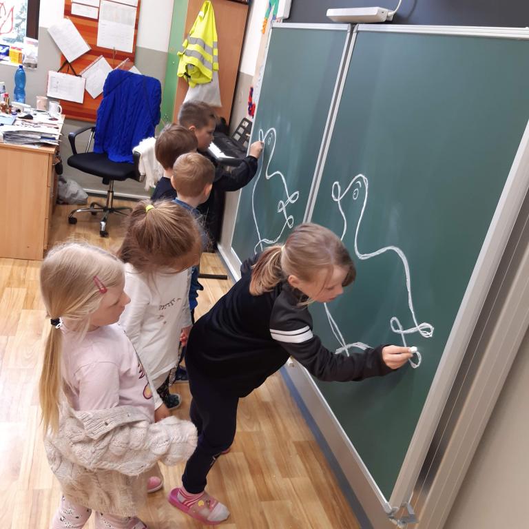 "Jednotažky" v přípravné třídě, 18. 5. 2023