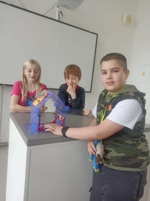 Prezentace vyrobených modelů - elektrohrátky nejsou jenom o hrátkách, ale i terminologii, 16. 5. 2023