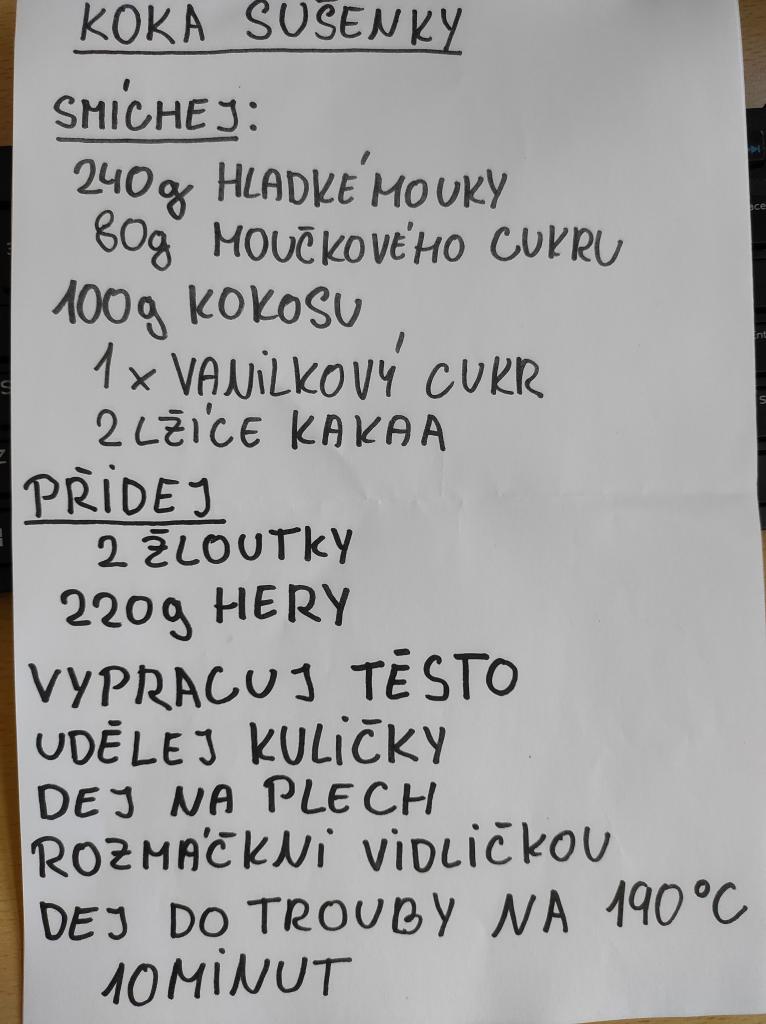 Sušenky pro maminky, 10. 5. 2023