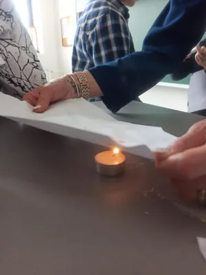 Tajný vzkaz (papír, mléko, oheň) - elektrohrátky, 2. 5. 2023