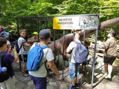 Dinopark a ZOO park Vyškov - 2. třída, 3.AB, 22. 6. 2023
