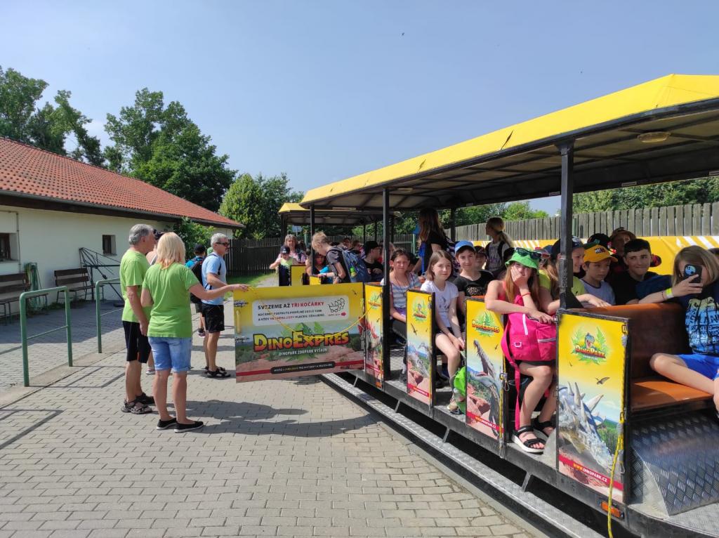 Dinopark a ZOO park Vyškov - 2. třída, 3.AB, 22. 6. 2023