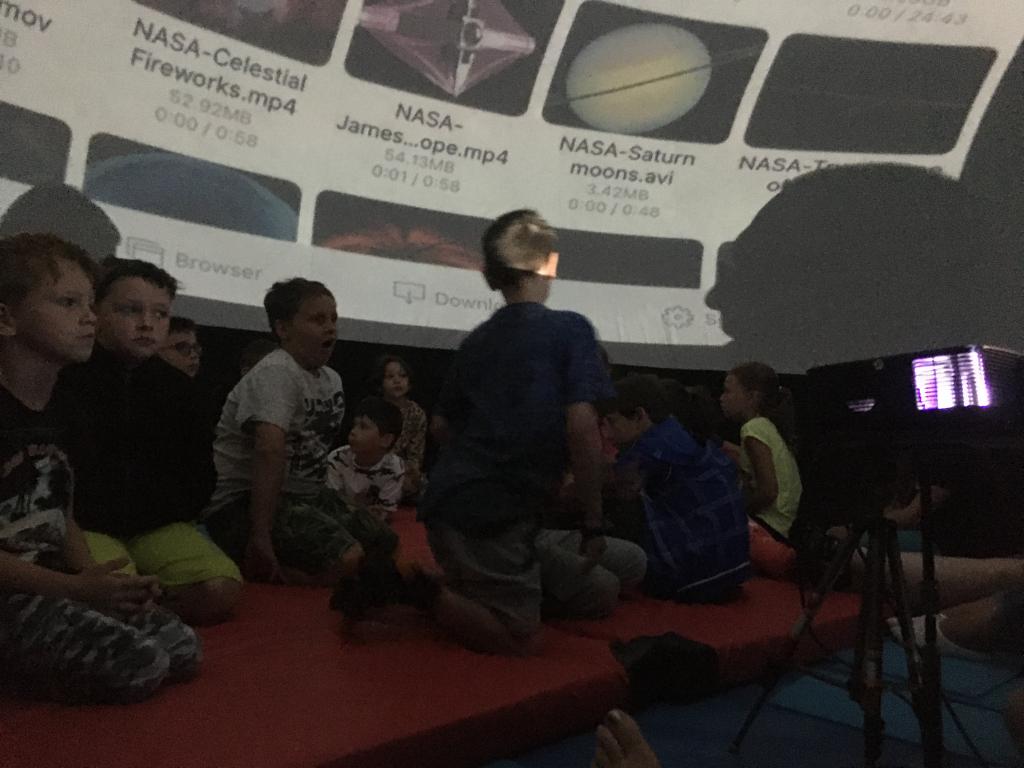 Planetárium, únikovka, lodě, 29. 6. 2023