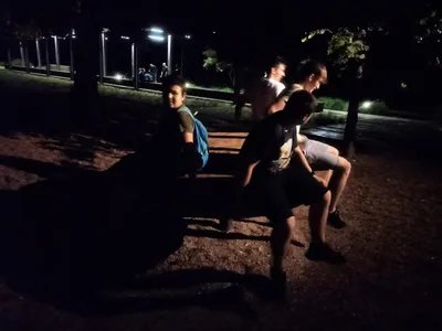 "podešťová" noční procházka Pardubicemi...aneb Adélka má narozeniny, 27. 6. 2023