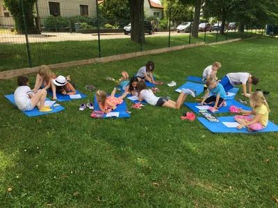 Poslední hodina jógy - relax s hudbou, mandala a zmrzlina, 22. 6. 2023
