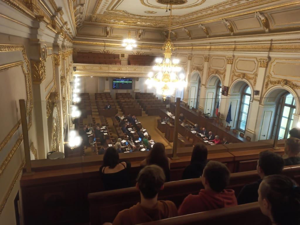Praha - prohlídka Poslanecké sněmovny, 7. 6. 2023