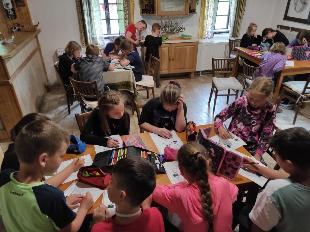 Škola v přírodě 3.A a 3.B - den první, 6. 6. 2023