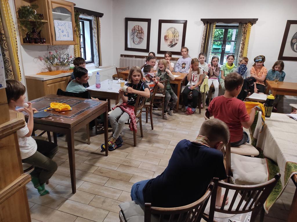 Škola v přírodě 3.A a 3.B - den druhý, 7. 6. 2023