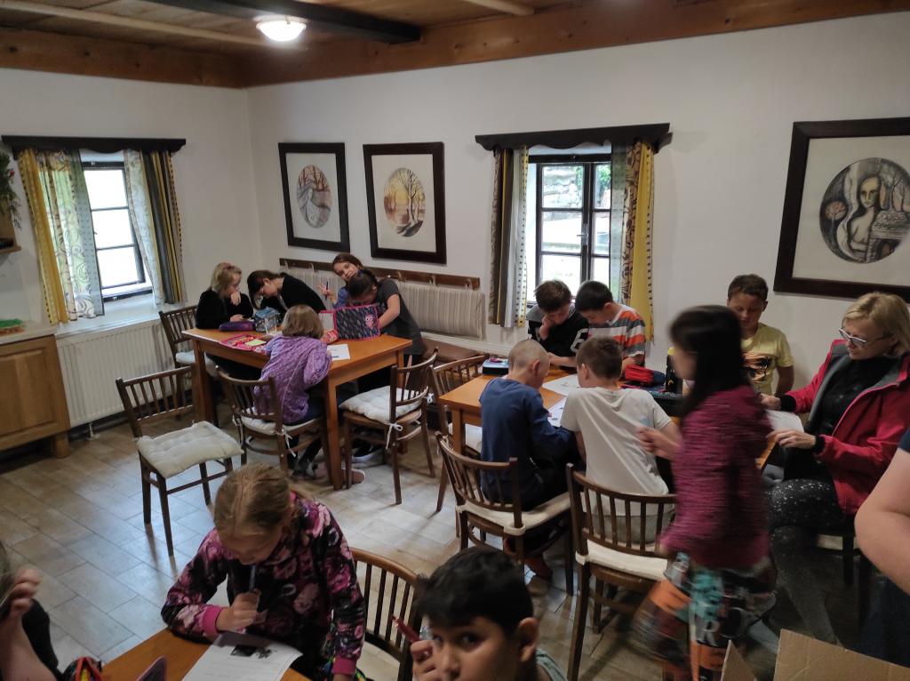 Škola v přírodě 3.A a 3.B - den první, 6. 6. 2023