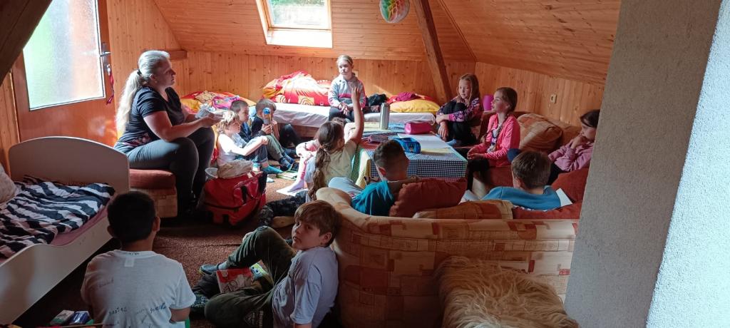 Škola v přírodě 3.A a 3.B - den druhý, 7. 6. 2023