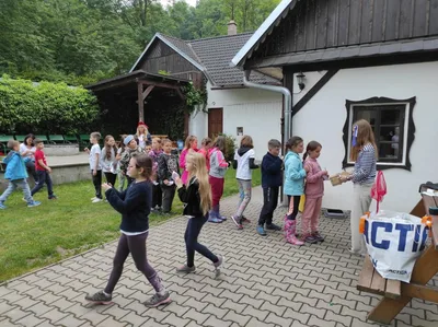 Škola v přírodě 3.A a 3.B - den první, 6. 6. 2023