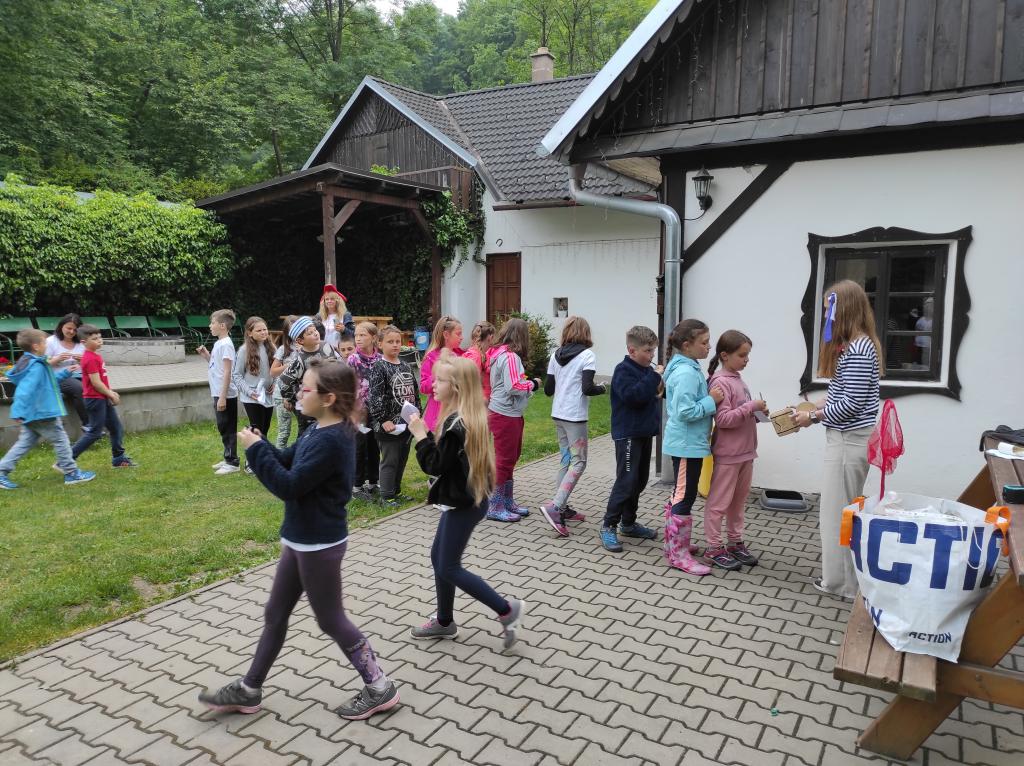 Škola v přírodě 3.A a 3.B - den první, 6. 6. 2023
