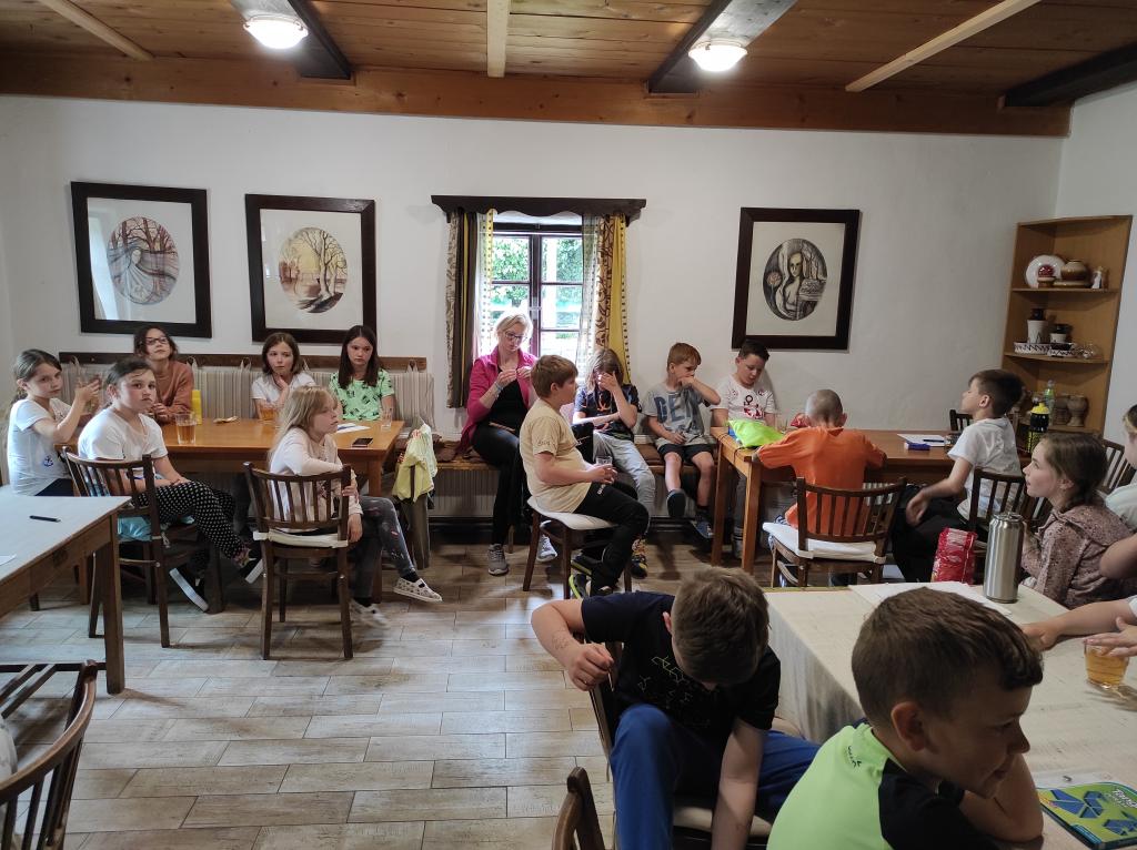 Škola v přírodě 3.A a 3.B - den druhý, 7. 6. 2023