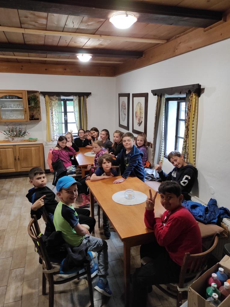 Škola v přírodě 3.A a 3.B - den první, 6. 6. 2023