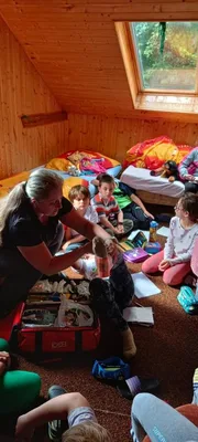 Škola v přírodě 3.A a 3.B - den druhý, 7. 6. 2023