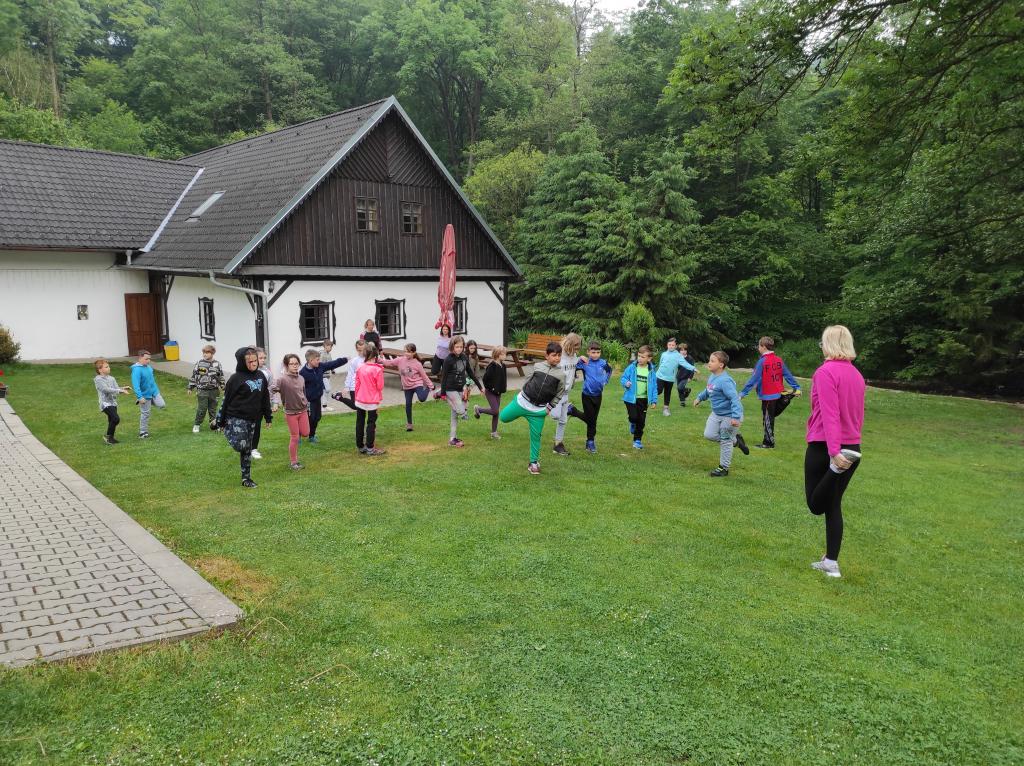 Škola v přírodě 3.A a 3.B - den druhý, 7. 6. 2023