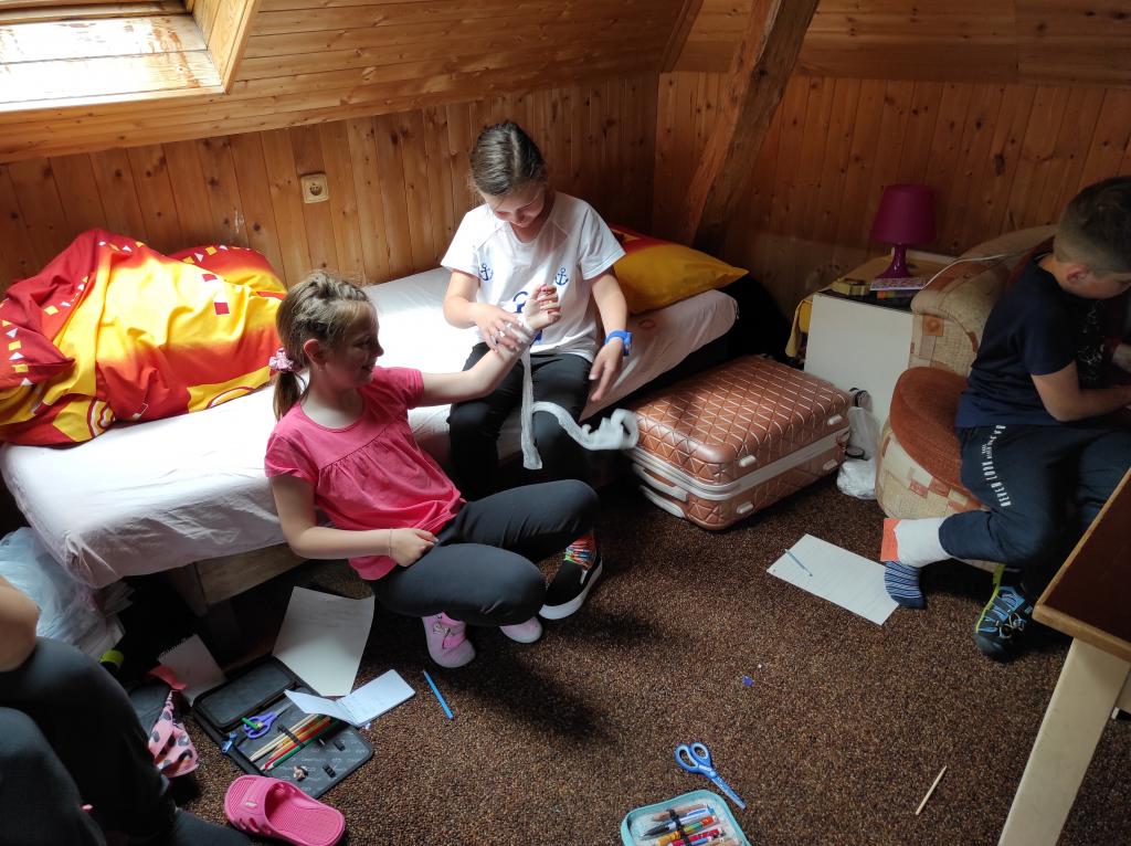 Škola v přírodě 3.A a 3.B - den druhý, 7. 6. 2023