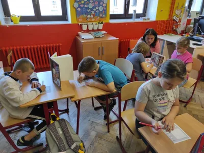 Učíme se hrát lodě a užíváme si předposlední školní den, 29. 6. 2023
