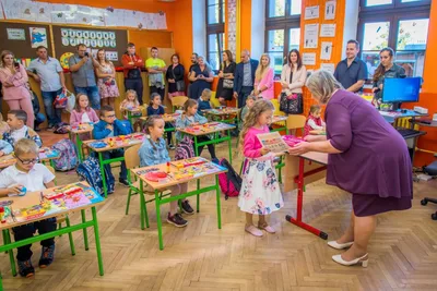 1. školní den - prvňáčci, 4. 9. 2023