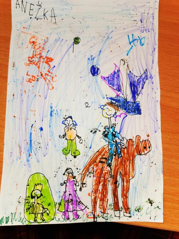 Ilustrace k pohádce Šípková Růženka, 22. 9. 2023