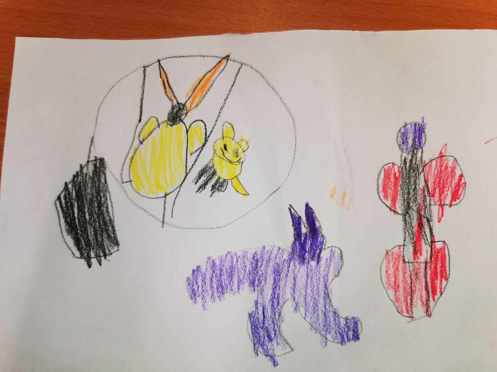 Ilustrace k pohádce Šípková Růženka, 22. 9. 2023