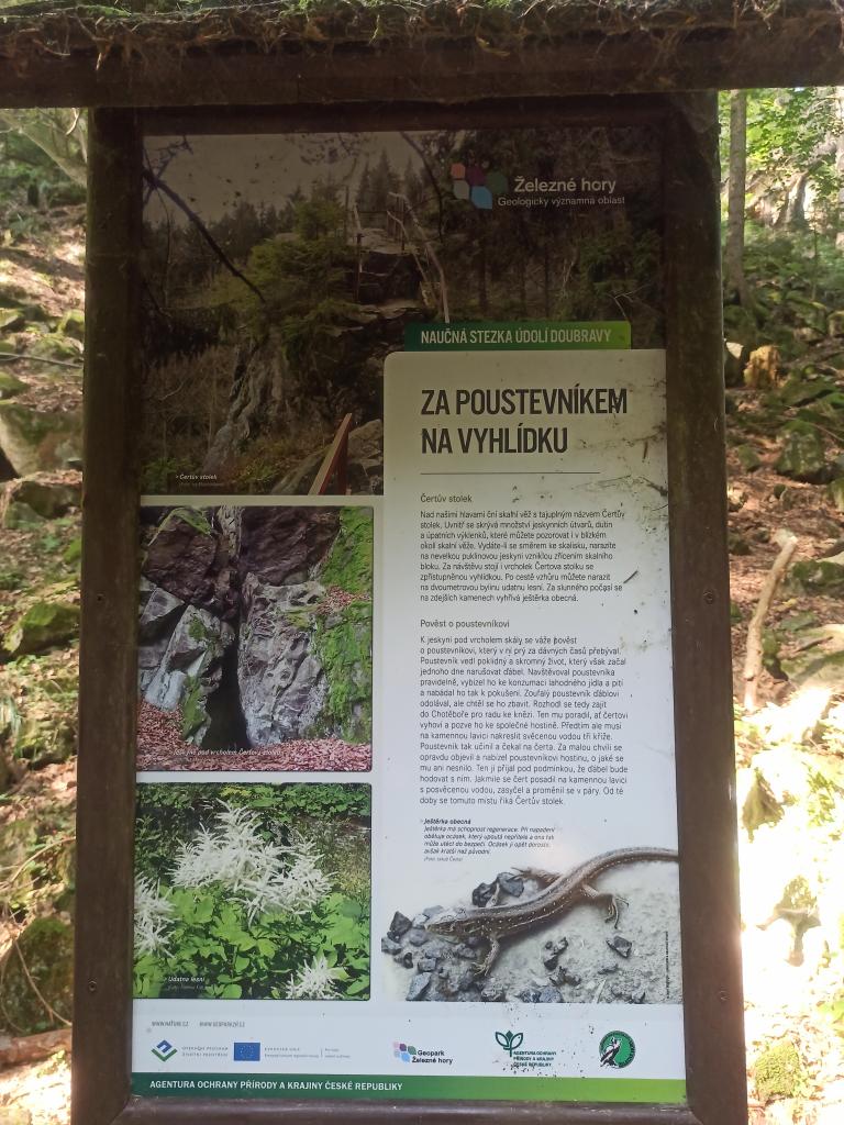 NAUČNÁ STEZKA ÚDOLÍM DOUBRAVY, 13. 9. 2023