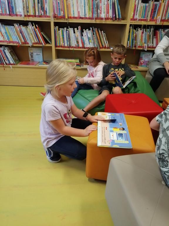 Návštěva knihovny, 25. 9. 2023